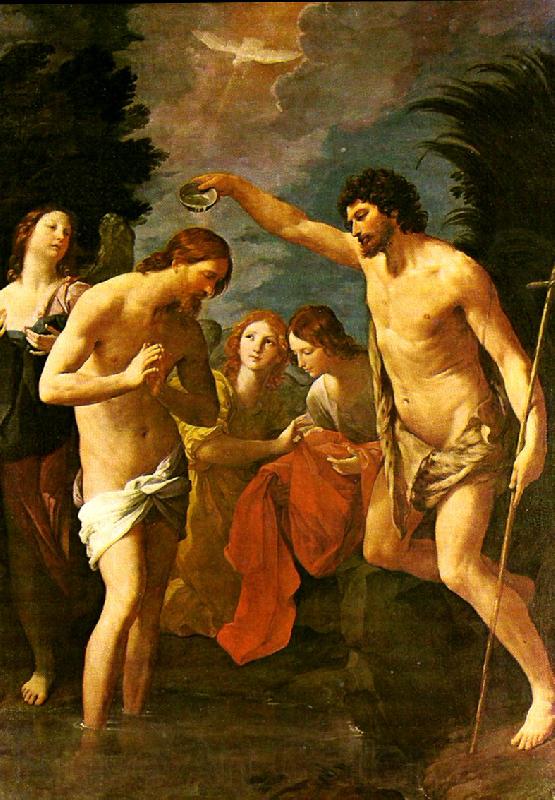 Guido Reni kristi dop Germany oil painting art
